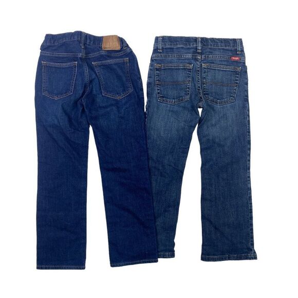 Gap Kids Wrangler Jean Bundle Size 8 Boys - Picture 2 of 8